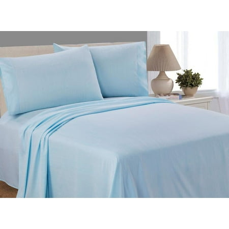 Mainstays Microfiber Aqua Standard/Queen Pillowcases, 2 Piece