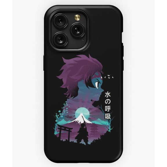 Tanjiro Kimetsu no Yaiba Anime G1422 Phone Case for iPhone17 16 15 14 13 12 11 Pro Max