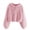 Pink, variant on Kids Jackets for Girls Boys Girl's Fleece Hoodie Loose Button Down Pullover Sherpa Jacket Top Coat