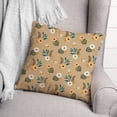 thumbnail image 3 of Creative Products Tropical Jag Beige 18 x 18 Spun Poly Pillow, 3 of 3