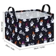 thumbnail image 3 of Halloween Rectangle Storage Basket with Handles,Collapsible Storage Bin,ks Box,Gift Basket C, 3 of 9