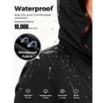 thumbnail image 4 of wantdo Women's Plus Size Winter Coat Warm Coat Recycled Puffer Parka Jacket Black 5X, 4 of 9
