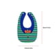 thumbnail image 2 of Toddler Bibs Double Sided Waterproof Soft Cotton Cute Cartoon Pattern Washable Bibs for Infant Boys Girls 14, 2 of 4