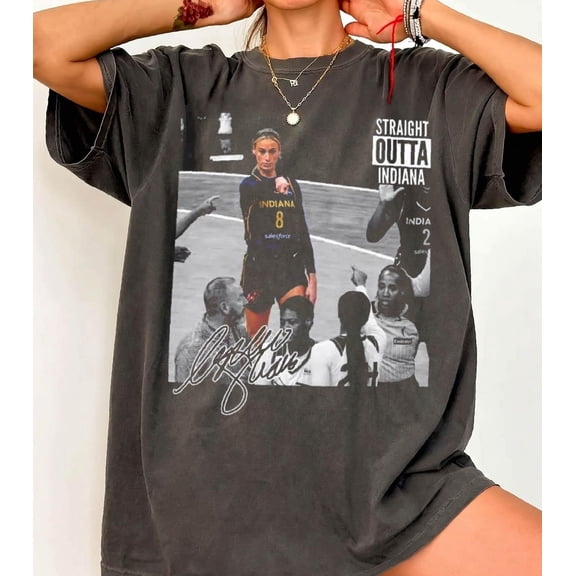 Retro Sophie Cunningham Basketball T-Shirt, Sophie Pointing Meme Shirt, Basketball Point God Tee
