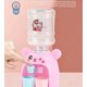 thumbnail image 3 of Mini dispensador de agua infantil con forma de oso adorable, juguete para bebidas con botón pulsador para niños pequeños, juego de cocina de imitación multicolor para niños y niñas, incluye 2 vasos y, 3 of 9
