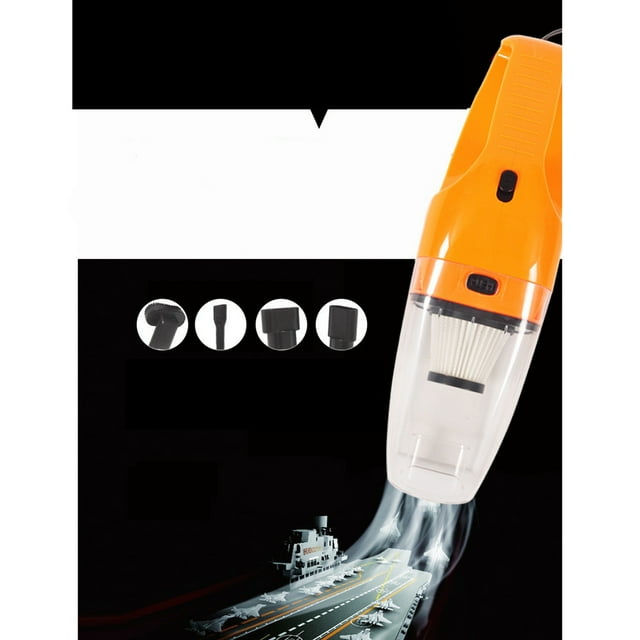 Aspirador de Coche ANGGREK Portátil de Alta Potencia Naranja