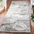 thumbnail image 2 of SAFAVIEH Jardin Isidor Floral Runner Rug, Black/Ivory, 2'3" x 8', 2 of 8