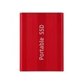 thumbnail image 2 of Bearachild Unidad de estado sólido SSD portátil 500GB 1TB 2TB Transmisión de alta velocidad Disco externo Plug and Play para PC Computadora Estaciones de acoplamiento para portátiles Rojo/1T, 2 of 6