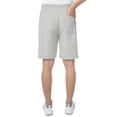 thumbnail image 4 of Casual Shorts Classic Solid Fit Drawstring Shorts Summer Beach Shorts with Elastic Waist and Pockets for Men, 4 of 8