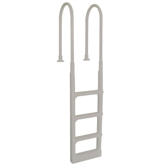 Main Access 200300 ProSeries Above Ground Pool Step Ladder, White