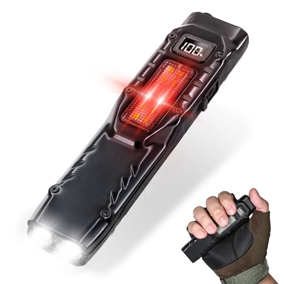 JELLOO 1100 Lumens EDC Penlight | Waterproof 3-Mode Flashlight with Color Signals for Outdoor Emergencies