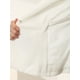 thumbnail image 5 of INSPIRE CHIC Oficina de trabajo para mujer, sin cuello, con cremallera, abrigo corto, traje, chaqueta, chaqueta cortada Blanco M, 5 of 6