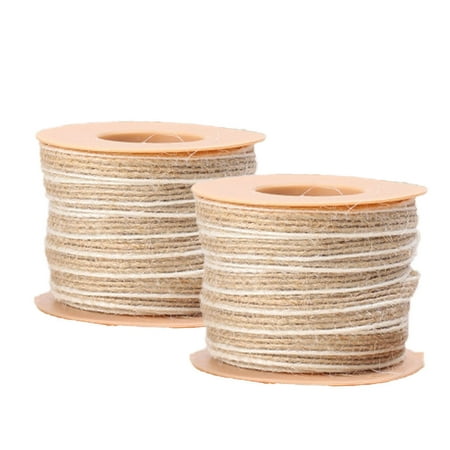 

Zlekejiko Tied Picture For Wedding See Jute Up Of 2 Set Of 0.5cm×10m Decoration Home DIY