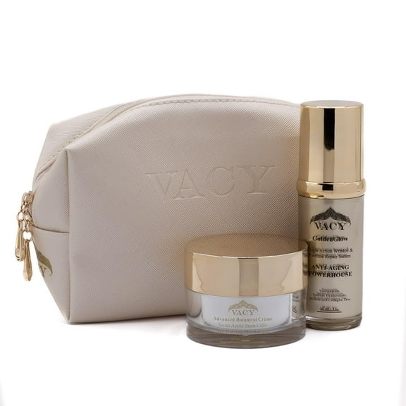 VACY Hydrating Skincare Duo Niacinamide Serum Apple Extract Face Cream Set
