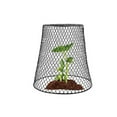 thumbnail image 6 of MOQIN Plant Protectors from Animals Metal Plant Cages for Outdoor Plants Plant Cage & Supports -Chicken Wire Cloche Plant Covers Garden Netting Metal Heavy Duty Plant Protectors -9in x9in, 6 of 6