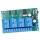 thumbnail image 5 of Relé Decodificador de Controlador de Audio DTMF de 4 Canales AD22B04, 12 V CC, Sin Bloqueo, con Autobloqueo, con Enclavamiento y Retardo., 5 of 5