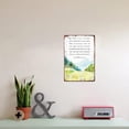 thumbnail image 5 of His Mercies Are New Every Morning Lamentations 3 21 23 Bible Verse Wall Art Metal Signs Scripture Wall Art Man Cave Christian Wall Art Poster Decorations for Bedroom (8x12 in), 5 of 5