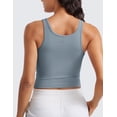 thumbnail image 3 of CRZ YOGA Womens Butterluxe Double Lined Tank Tops Scoop Neck Racerback Workout Tanks, 3 of 7