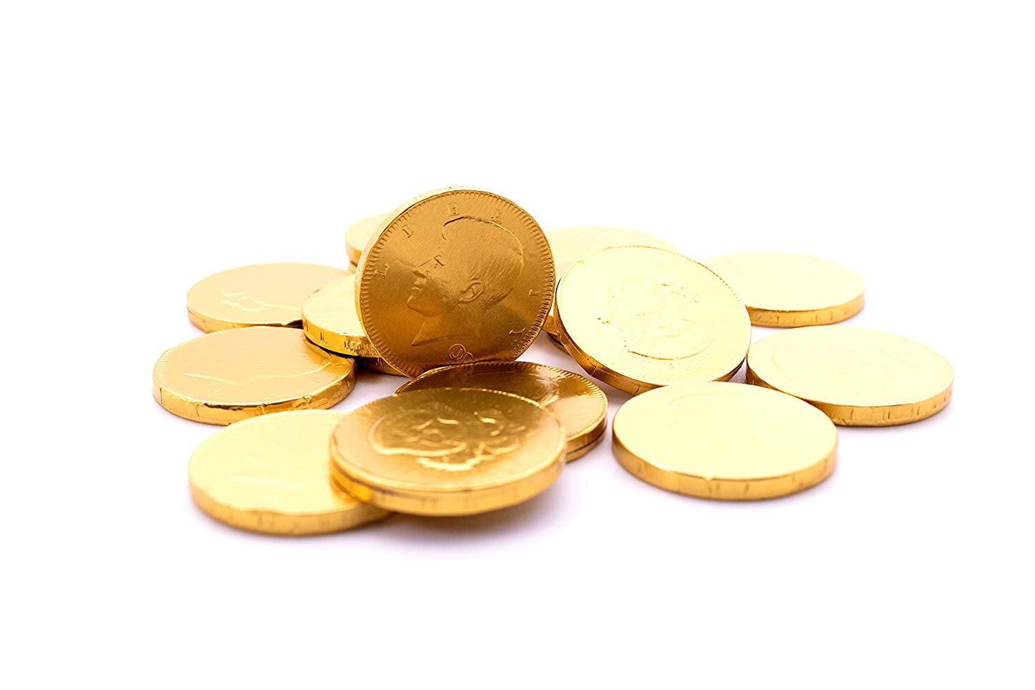 Chocolate Large Half Dollar Coins - 2 lbs.