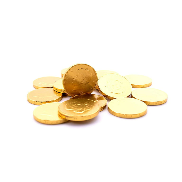 Milk Chocolate Gold Coins 10lb Bulk - Large
