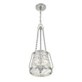 thumbnail image 4 of Satin Nickel Three Light Pendant from the Crawford Collection, 4 of 6