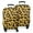 Yellow and Brown, variant on Yellow and Brown Of Leopard Print Luggage Cover Fashion Suitcase Cover Baggage Covers Fit 25-28 Inch Luggage (Go Travel)
