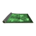 thumbnail image 2 of Ahgly Company Indoor Rectangle Abstract Emerald Green Contemporary Area Rugs, 2' x 4', 2 of 4