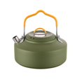 thumbnail image 2 of Bouilloire de Camping 1.0L en Acier Inoxydable Robuste pour Randonnée Pique-Nique Vert, 2 of 10