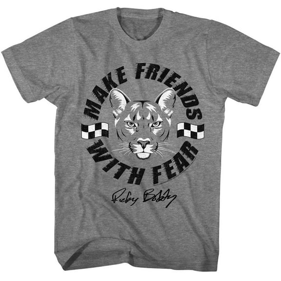 Talladega Nights Make Friends Graphite Heather T-Shirt