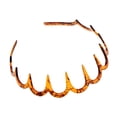 thumbnail image 1 of Diadema de Pelo Forma Banda de Cabello Horquilla para Mujer Chicas marrón Zulema Diadema de dientes profundos, 1 of 6
