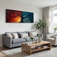 thumbnail image 3 of Large Canvas Wall Art for Living Room - Colorful Tree of Life Canvas Prints, Modern Abstract Nature Painting Wall Decor for Bedroom Kitchen Home Office, 3 of 7