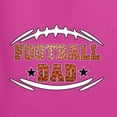 thumbnail image 2 of Wild Bobby, Football Dad, Sports, Unisex Crewneck Graphic Sweatshirt, Fuschia, X-Large, 2 of 4