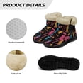 thumbnail image 2 of Psesaysky Graffiti Snow Boots for Women Girls Warm Slip-on Fashionable and Wear-Resistant Snow Boots, 2 of 7