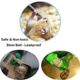 thumbnail image 5 of Visland Pet Drinking Bottle with Food Container Base Hut Hanging Water Feeding Bottles Auto Dispenser for Hamsters Rats Small Animals Ferrets Rabbits Small Animals, 5 of 6