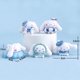 thumbnail image 5 of New 5pcs Sanrio Cinnamoroll Toys Action Anime Figures Cinnamoroll Set Kawaii Tabletop Decoration Room Ornament Kids Gifts, 5 of 5