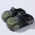 thumbnail image 4 of Huanglei Girls Sandals For Toddlers Kids Summer Casual Beach Shoes Lightweight Cartoon Car Design Slip On Breathable Outdoor Play Sandals, 4 of 5