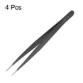 thumbnail image 3 of Juego de 4 Piezas de Pinzas de Precisión ESD-12 120mm Punta Anti-Estática Anti-Magnética de Acero Inoxidable, 3 of 6