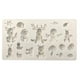 thumbnail image 3 of Ounissouiy DIY bosque dibujos animados animales silicona hornear Fondant epoxi molde pastel decoración herramienta Fondant molde cocina herramienta para Utensilios de cocina Ounissouiy HA018059-00, 3 of 6