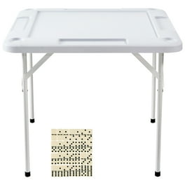 XL Series Large 38 Square Folding Card and Game Table Home Use Wheelchair Accessible Black Walmart