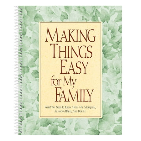 Making Things Easy For My Family Organizer Book (Best Calendar Organiser App)