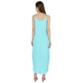 thumbnail image 4 of Inkmeso Robe d'Été Unie Aguichant pour Femmes à Bretelles Spaghetti Décontractée de Plage et de Villégiature Robe Maxi, 4 of 7