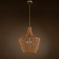 thumbnail image 2 of ELE Light & Decor ELE-BG090720D40 Ailsa 1-Light Brown Pendant Light, 2 of 8