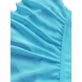 thumbnail image 6 of iiniim Kids Girls V-neck Shiny Dancer Pattern Ballet Dancewear Athletic Leotard Tutu Dress Gymnastic Unitard, 6 of 7