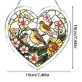 thumbnail image 5 of Acrylic Puzzles Suncatcher Window Hanging, 94 Pieces 7.5 Inch Sun Catcher Acrylic Puzzles Garden Decoration for Women Men Mom Birthday Gift Home Decor, 5 of 5