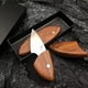 thumbnail image 4 of Cuchillo de Acero Portátil para Acampar, Mini Navaja de Bolsillo de Alta Dureza para Fruta, 4 of 7