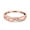 Rose, variant on Simulated Cubic Zirconia Size-5 Infinity Twisted Half Eternity Wedding Band Ring 925 Sterling Silver