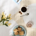 thumbnail image 3 of DII White Round PVC Doubleframe Placemat 6 Piece, 3 of 3
