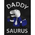thumbnail image 2 of Tstars Mens Gifts for Dad Father's Day Shirts Daddy Saurus Shirt Gift for Fathers T Rex Dad Funny Humor Cool Best Gift for Dad T Shirt, 2 of 6