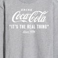 thumbnail image 3 of Coca-Cola - It's The Real Thing - Men's Long Sleeve T-Shirt, 3 of 5