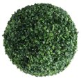 thumbnail image 4 of 1Pack Green Round Artificial Plant Topiary Ball for Indoor Decor, 4 of 7